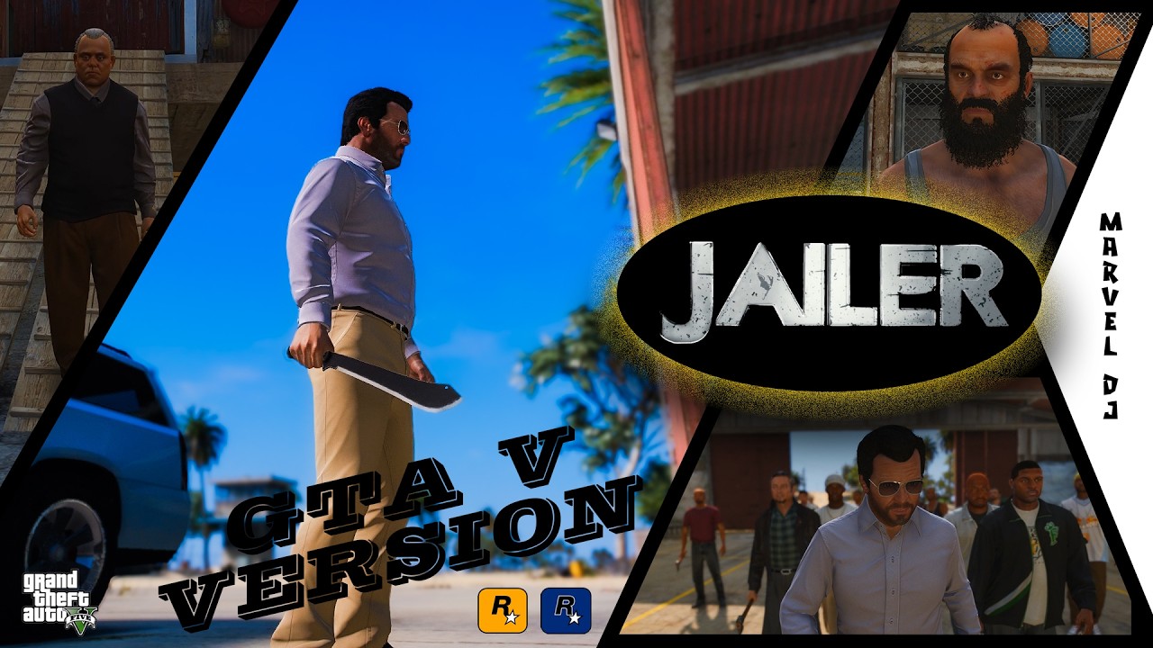 JAILER Mass Scene GTA V Version | By MRVL DJ |