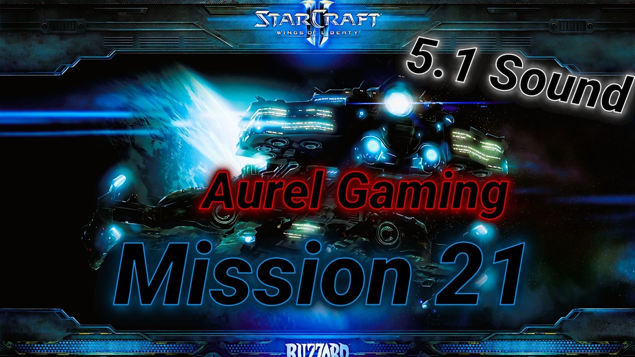 Starcraft 2 Wings of Liberty Mission 21 – Epische RTS-Story in 4K und echten 5.1 Surround Sound!
