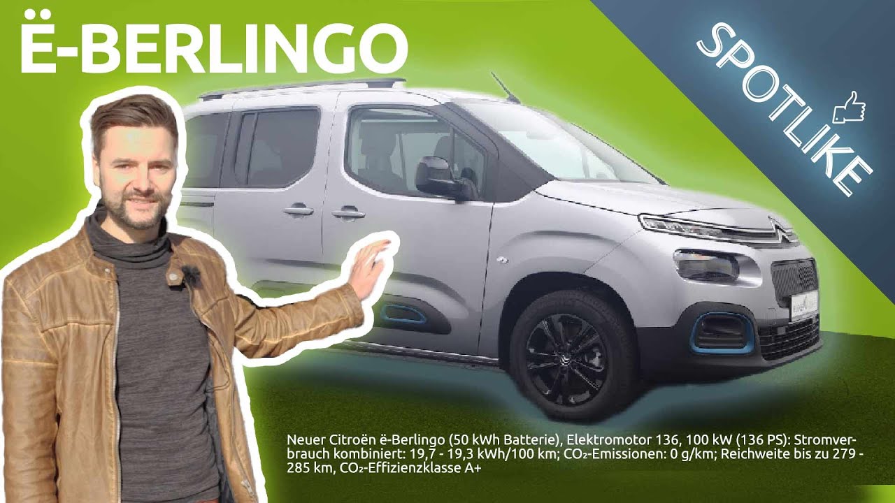 DER CITROËN ë-BERLINGO (2022)  - Der 100% elektrische Hochdachkombi! 😍⚡ | Bleker Gruppe SPOTLIKE