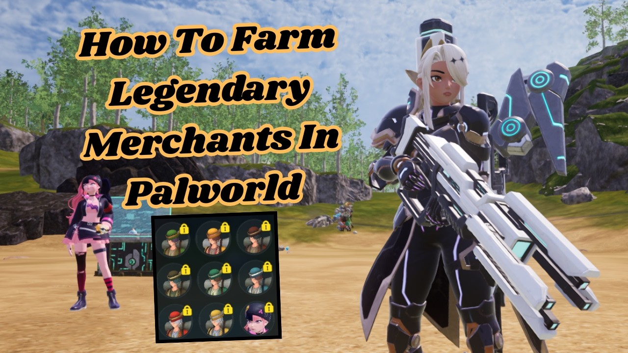 How To Farm Legendary Merchants In PALWORLD...
