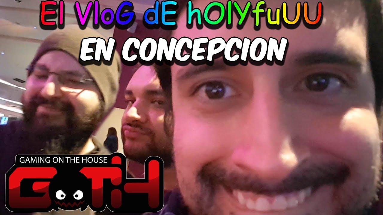 VAGANDO EN CONCEPCION! Vlog de Holyfuuu en Español - GOTH