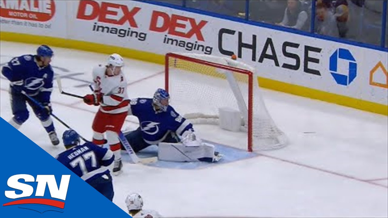 Andrei Vasilevskiy Loses Skate Blade As Lightning Kill 5-on-3 Power Play