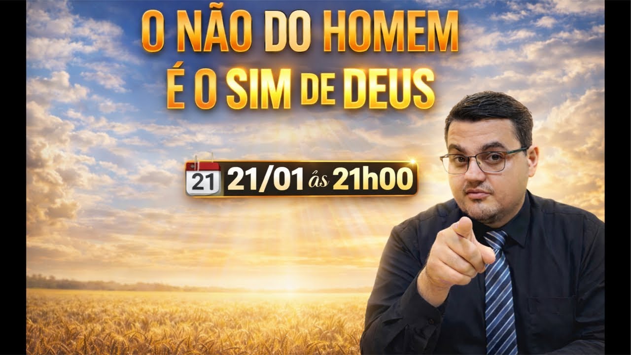 Ei fique calmo, Deus vai começar a se revelar coisas que há muito tempo estavam pendentes