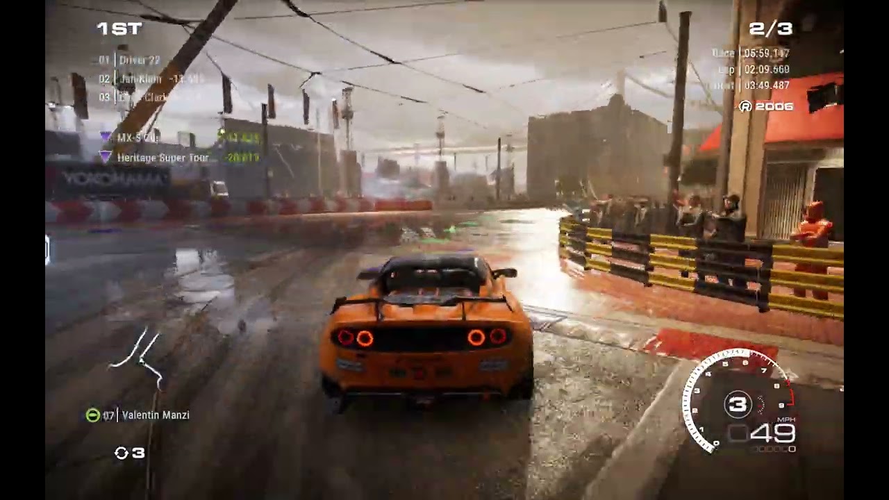 Grid Legends (Graphics mod) on Lenovo Legion Y700 Gen 4 Snapdragon 8 Elite