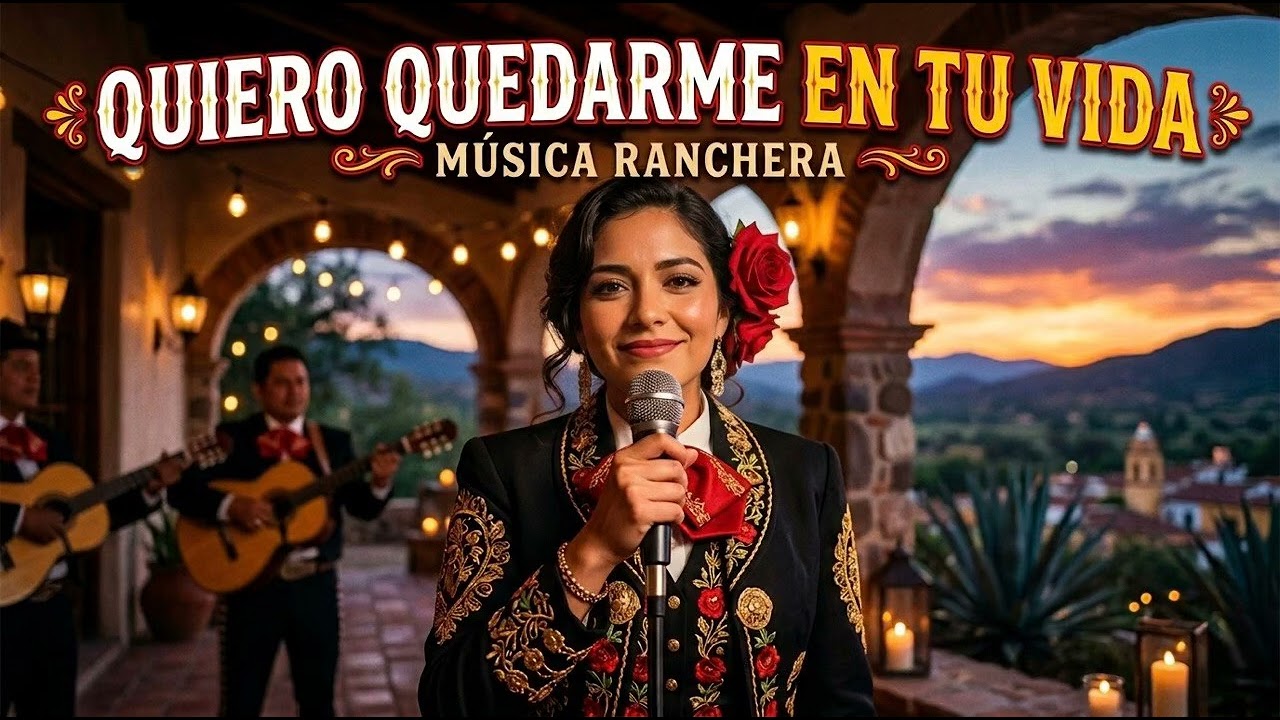 Quiero Quedarme En Tu Vida ❤️🎶 | Ranchera Romántica de Amor Sincero