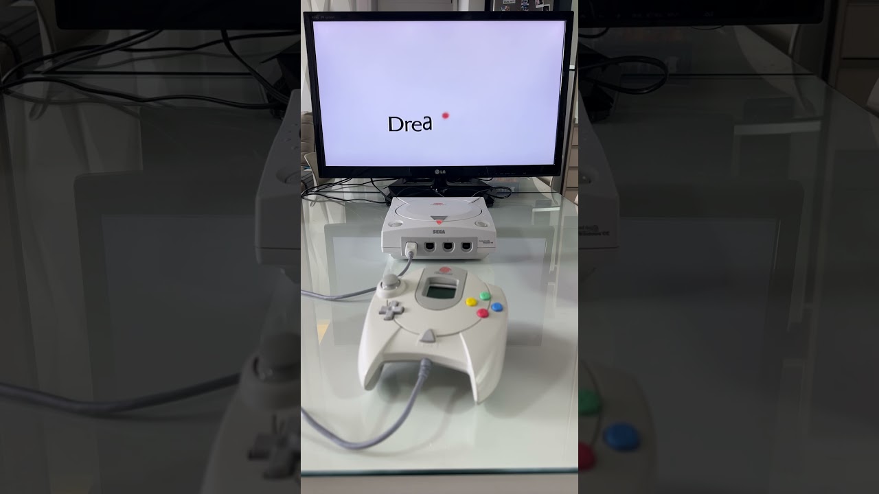 Ligando meu dreamcast #videogame #sega #microsoft #nostagia  #dreamcast