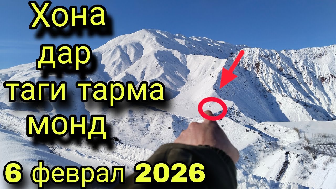 6 февраля 2026  Хона дар таги тарма монд 😱