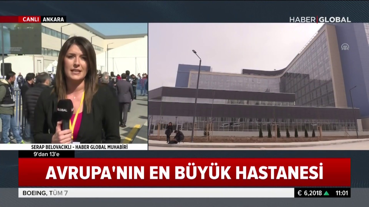 Avrupa'nın En Büyük Hastanesi Bilkent Şehir Hastanesi Türkiye'de Açıldı