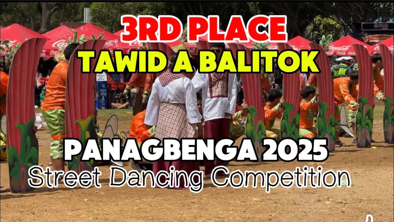3rd Place! Tawid A Balitok | Panagbenga Festival 2025 Street Dancing Competition