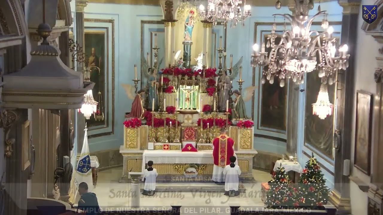 Santo Sacrificio de La Misa, Santa Martina, Virgen y Mártir, 30 de enero de 2026.
