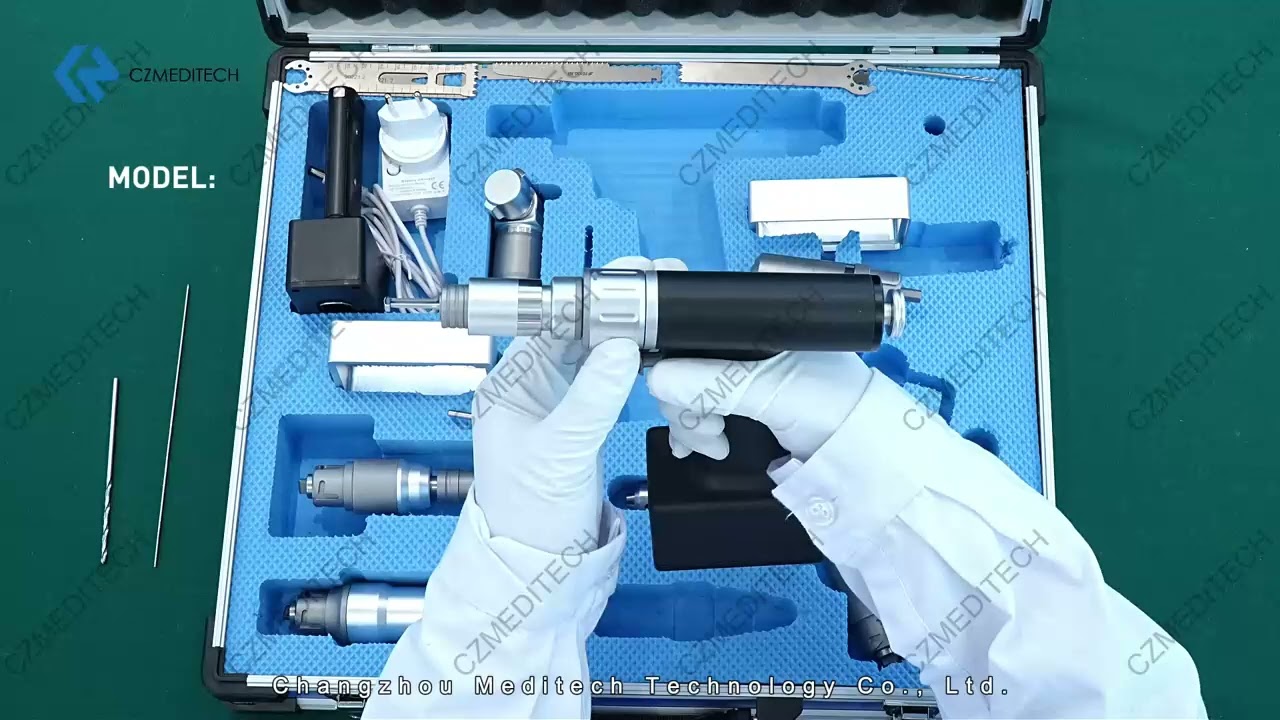Multi-functional Orthopedic Bone Drill III M-DJ-034 | Surgical Power Tool Demo
