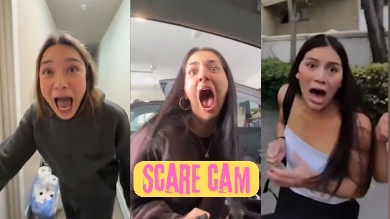 Scare Cam Pranks 🤣🤣 l Funny TikTok Videos | Jump scare | Funny Fail