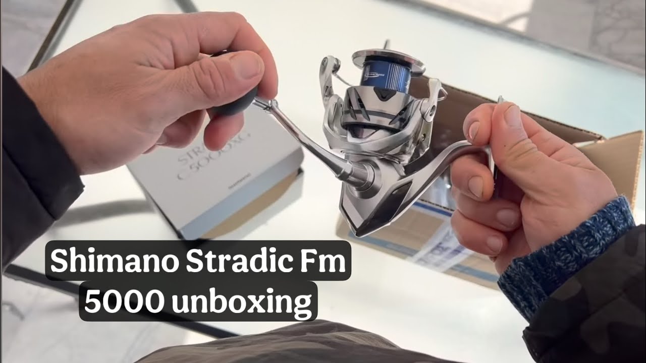 UNBOXING 🔻SHIMANO STRADIC FM 5000XG ΠΑΡΕΛΚΟΜΕΝΑ