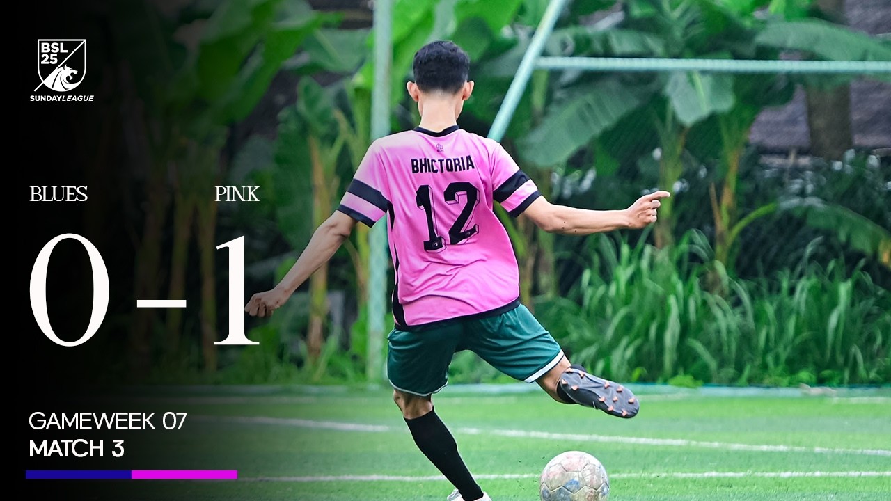 Match 3 - Gameweek 07 - Bhictoria Sunday League 2025/26