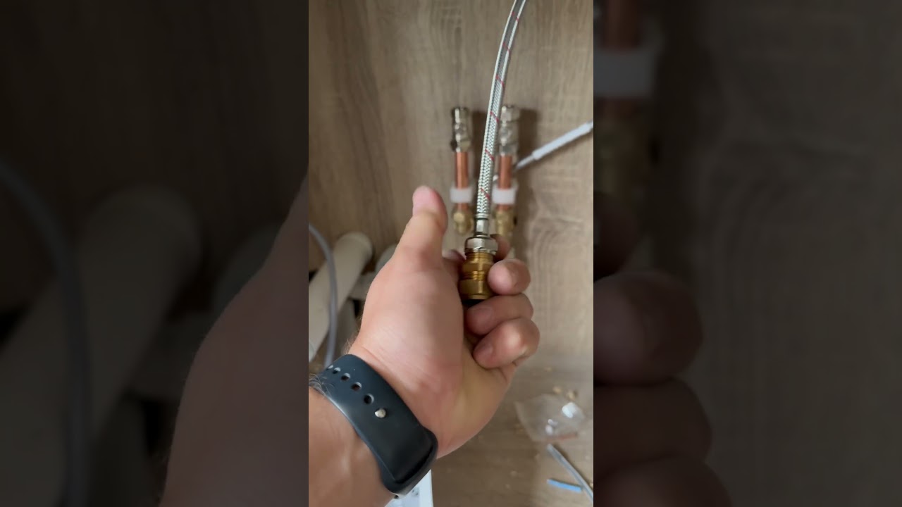 Flexi doesn&rsquo;t fit isolation valve solution #tap #diy #help #problem #kitchensink #plumbing #leak