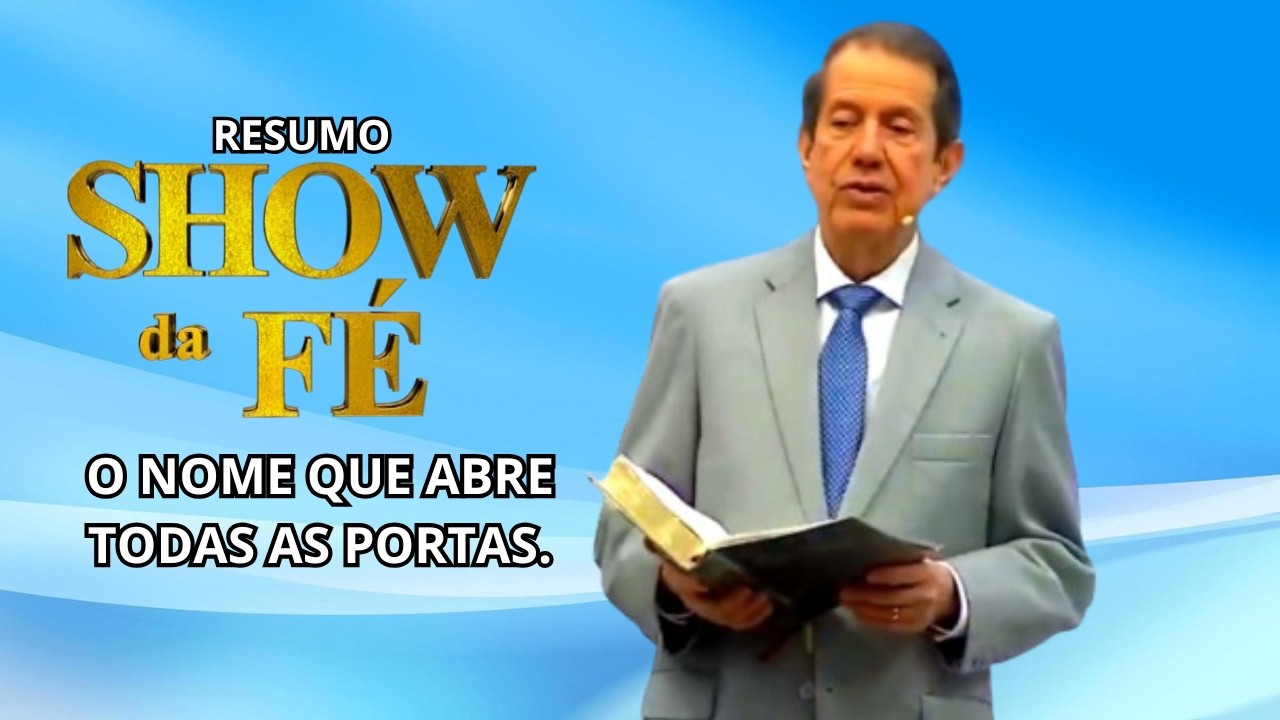 Show da Fé  | JESUS VAI ABRIR A PORTA DA VITÓRIA PRA VOCÊ. | RR SOARES
