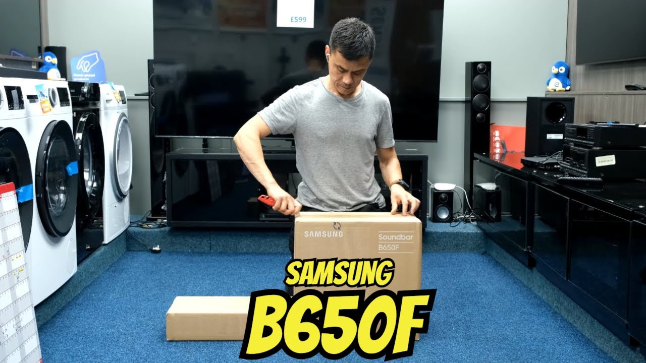 Samsung HW B650F Soundbar 2025 Unboxing, Setup, Dimensions and Tests on TV, Music and Movies