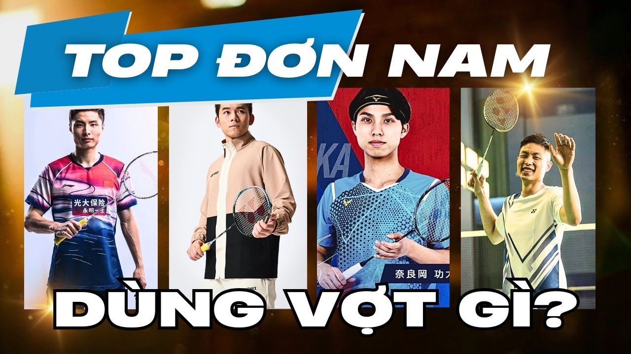 TOP 8 ĐƠN NAM CẦU LÔNG THẾ GIỚI 2026: SHI YU QI, KUNLAVUT,…ĐANG DÙNG VỢT GÌ ĐỂ THỐNG TRỊ WORLD TOUR?