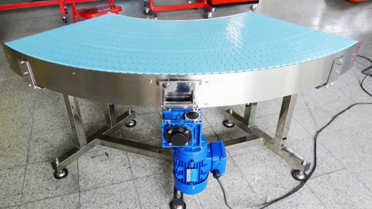 NEXUS Curve Conveyor - 90 Degree & 600 MM (W) - Stainless Steel Material
