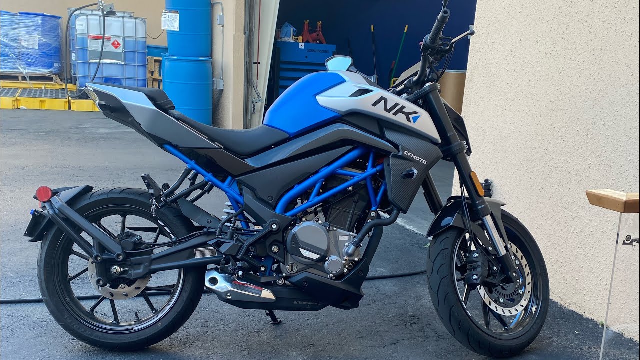 Oil change and service reset 2022 CF Moto 300nk & SS