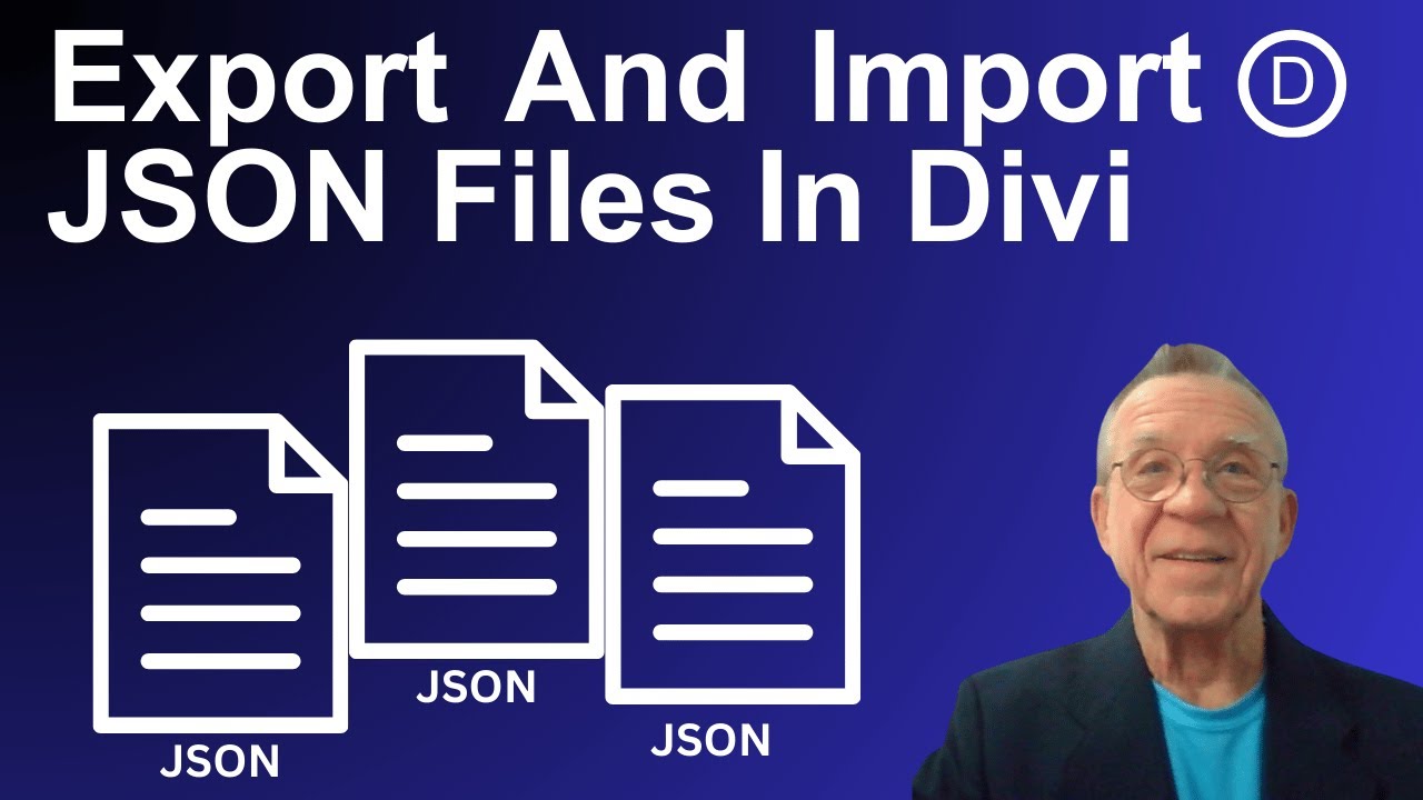 How To Export And Import JSON Files In Divi 5