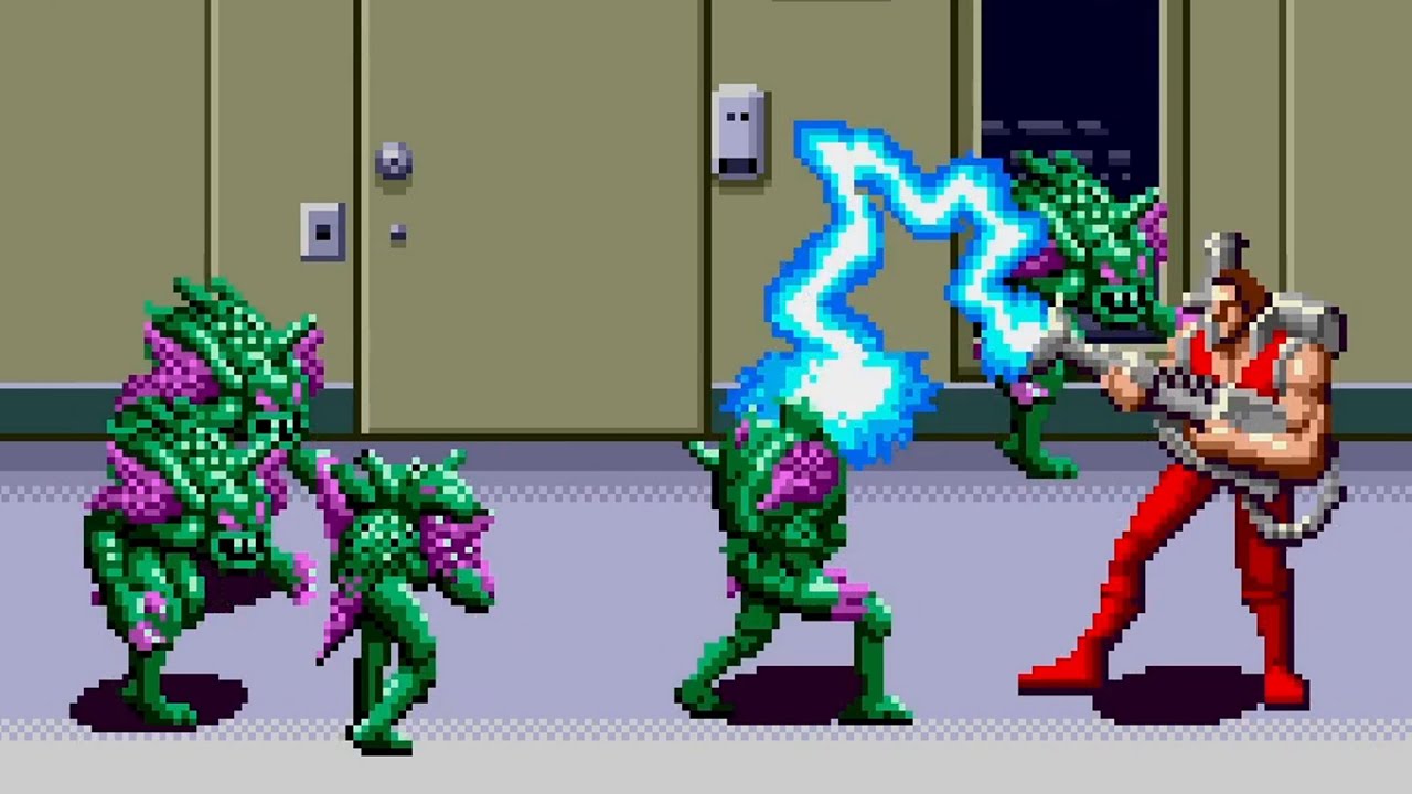 [GENESIS]Alien Storm No Damage Full Playthrough(エイリアンストーム(メガドライブ) ノーダメージ ノーボム ALL)