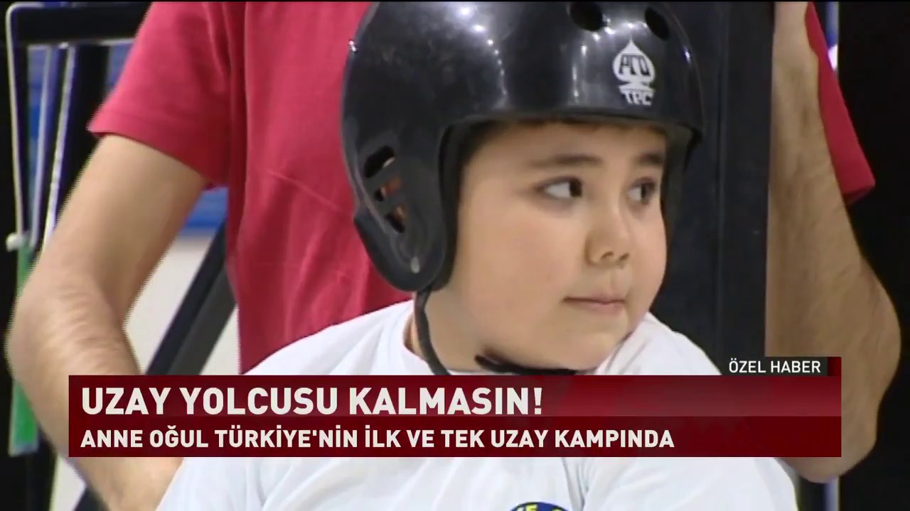 Uzay Kampı Türkiye Habertürk TV'de