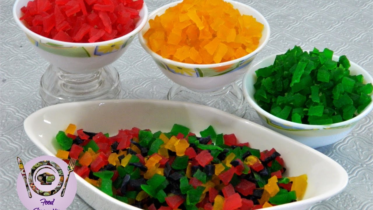 Tutti Frutti / Candied Papaya / Fruit Candy - By Food Connection