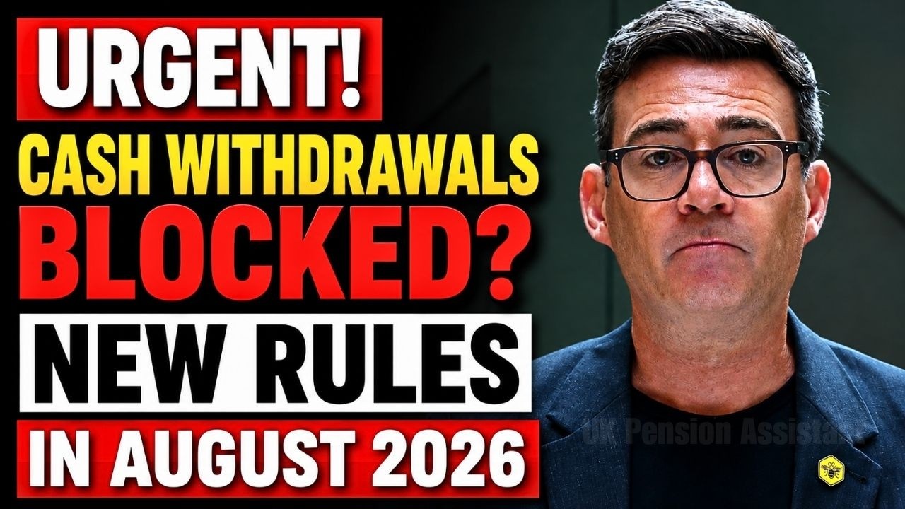 🚨 Attention UK Seniors 60+! New Cash Withdrawal Rules from August 2026 &ndash; What You Need to Know