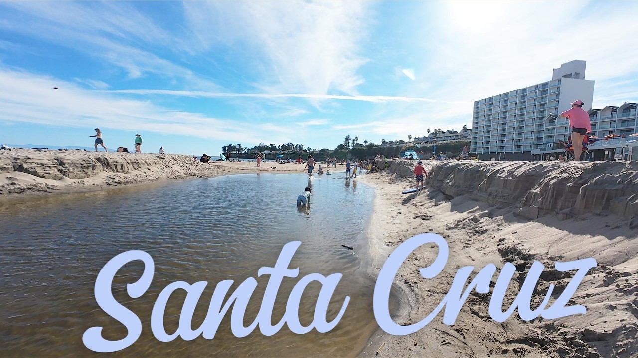 Gia đình đến Santa Cruz