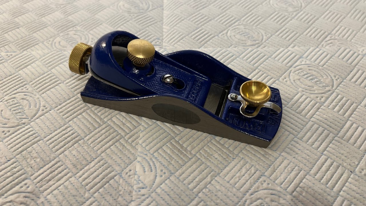 Irwin Record 60 1/2 Block Plane Overview. And Fix .