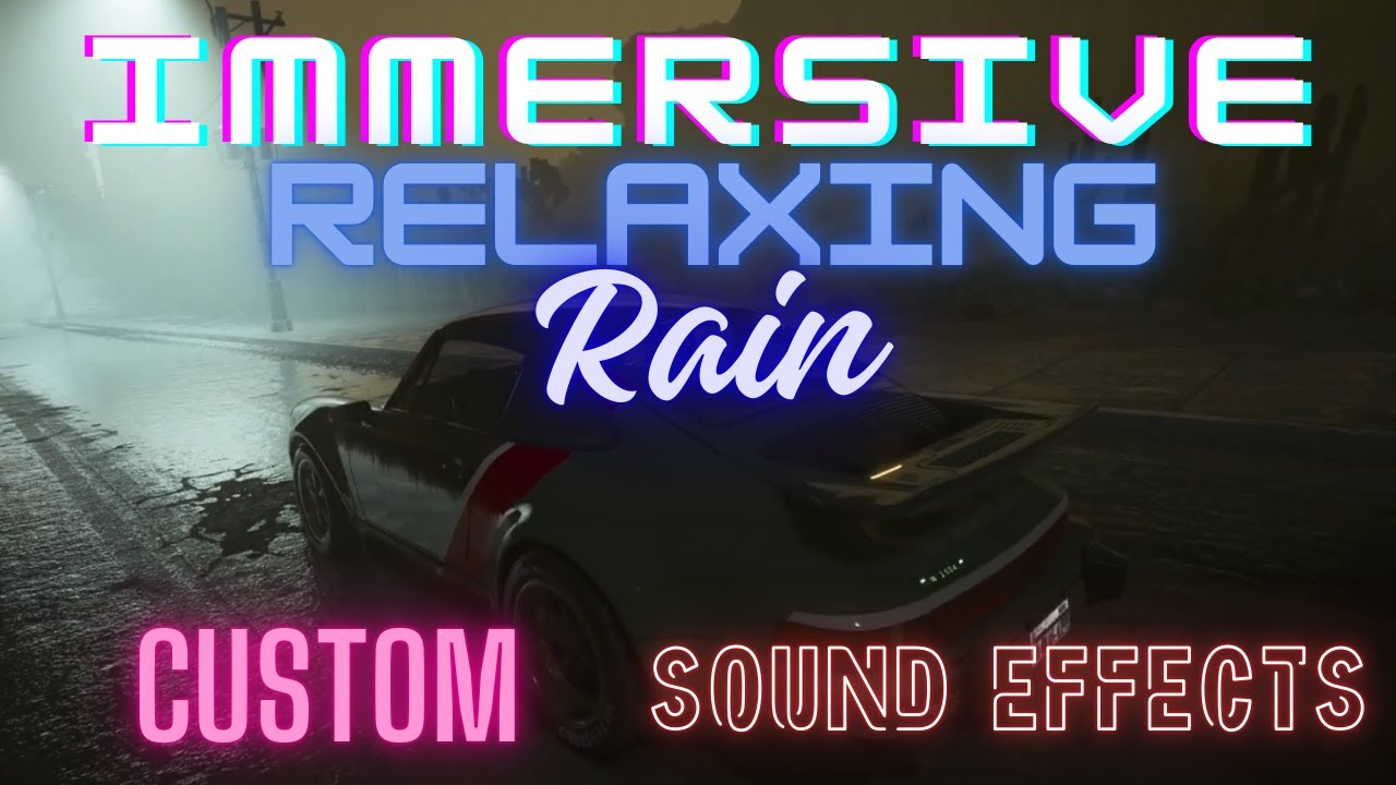 Night City Driving with IMMERSIVE AUDIO!