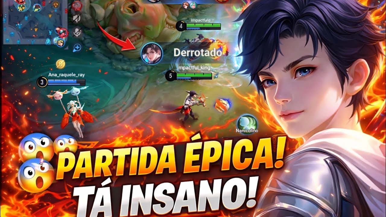 QUE PARTIDA FOI ESSA?! 🔥 - Honor of Kings Gameplay