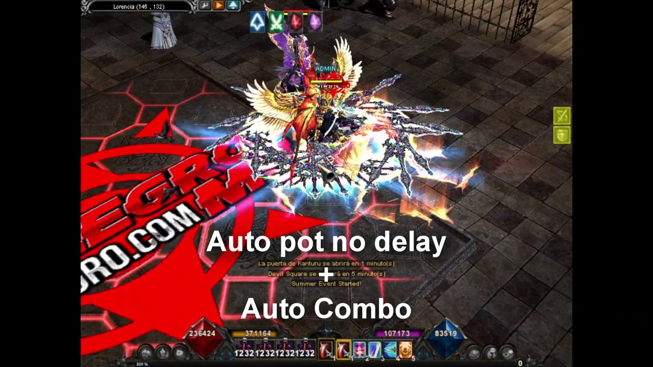 Hack AUTOPOT NO DELAY + AUTO COMBO MU RIO NEGRO