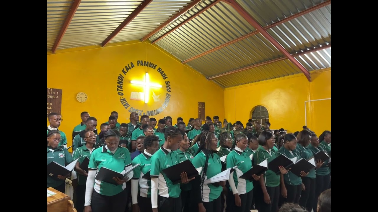 Omuwa Pungoye Choir & Tuma Evaengeli Choir muukumwe at Amen Elcin Parish in Grootfontein🙏🏻🙏🏻
