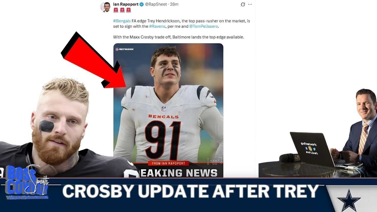 🚨 Breaking: Trey Hendrickson to Ravens — Does This Open the Door for Maxx Crosby to Dallas?!