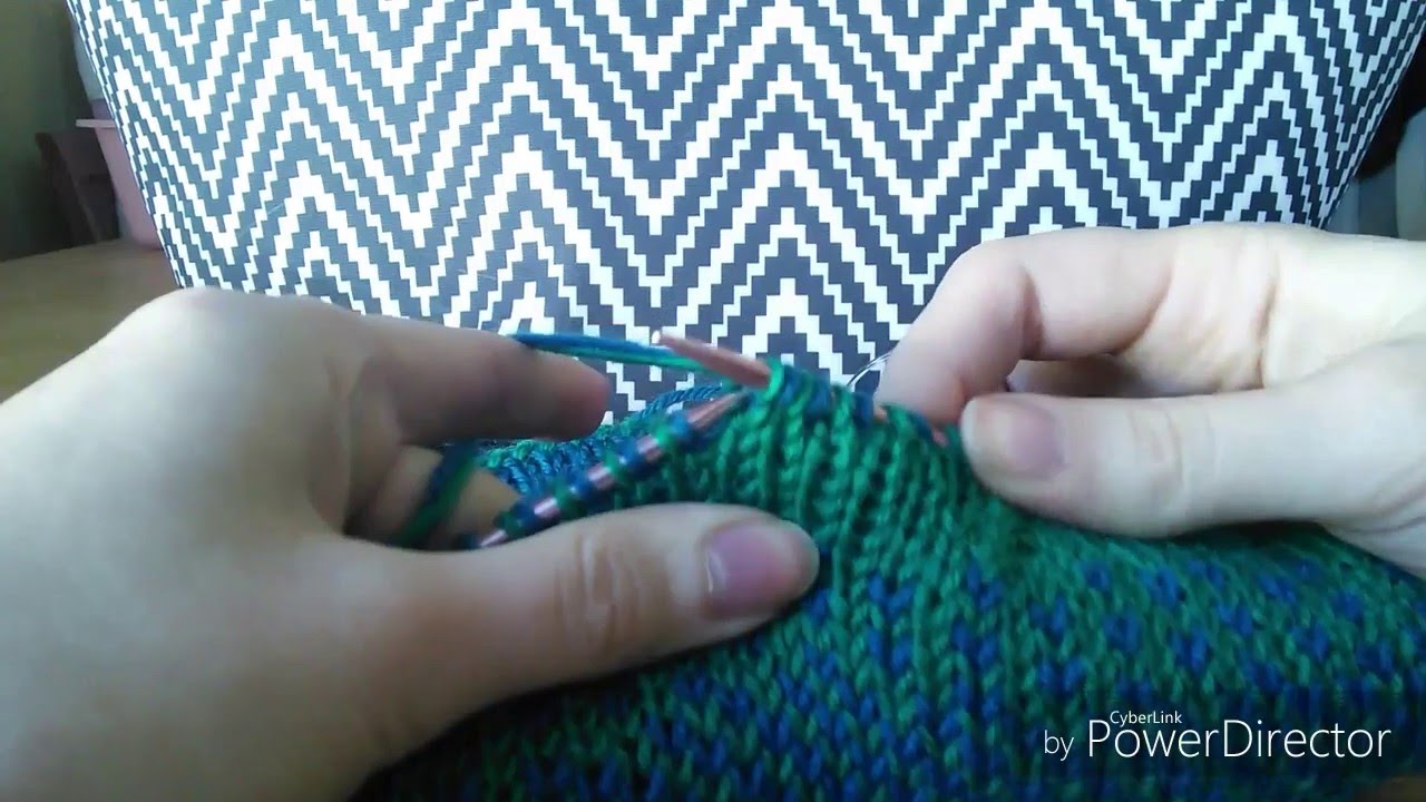 Double knitting, decreasing, tinking tutorial