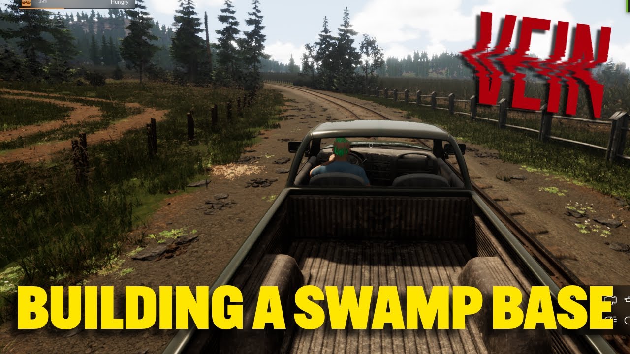 VEIN: Building a Swamp Base | NEW Zombie Crafting Survival