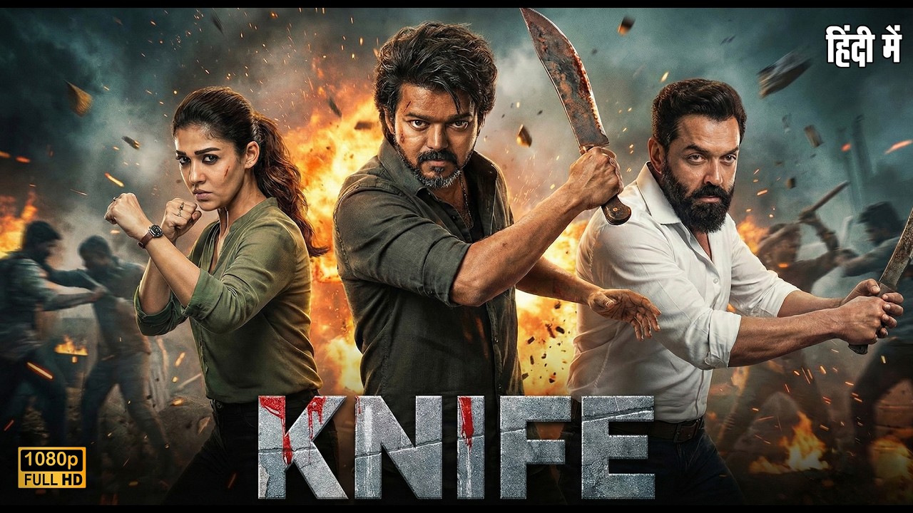 KNIFE (Hindi Dubbed) Full Movie 2026 | Thalapathy Vijay | Bobby Deol | New South Indian Hindi Movies