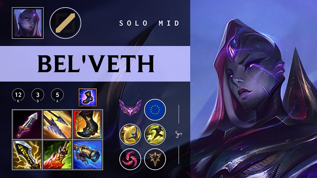 Bel'Veth Mid vs Gwen - EUW Master Patch 26.05