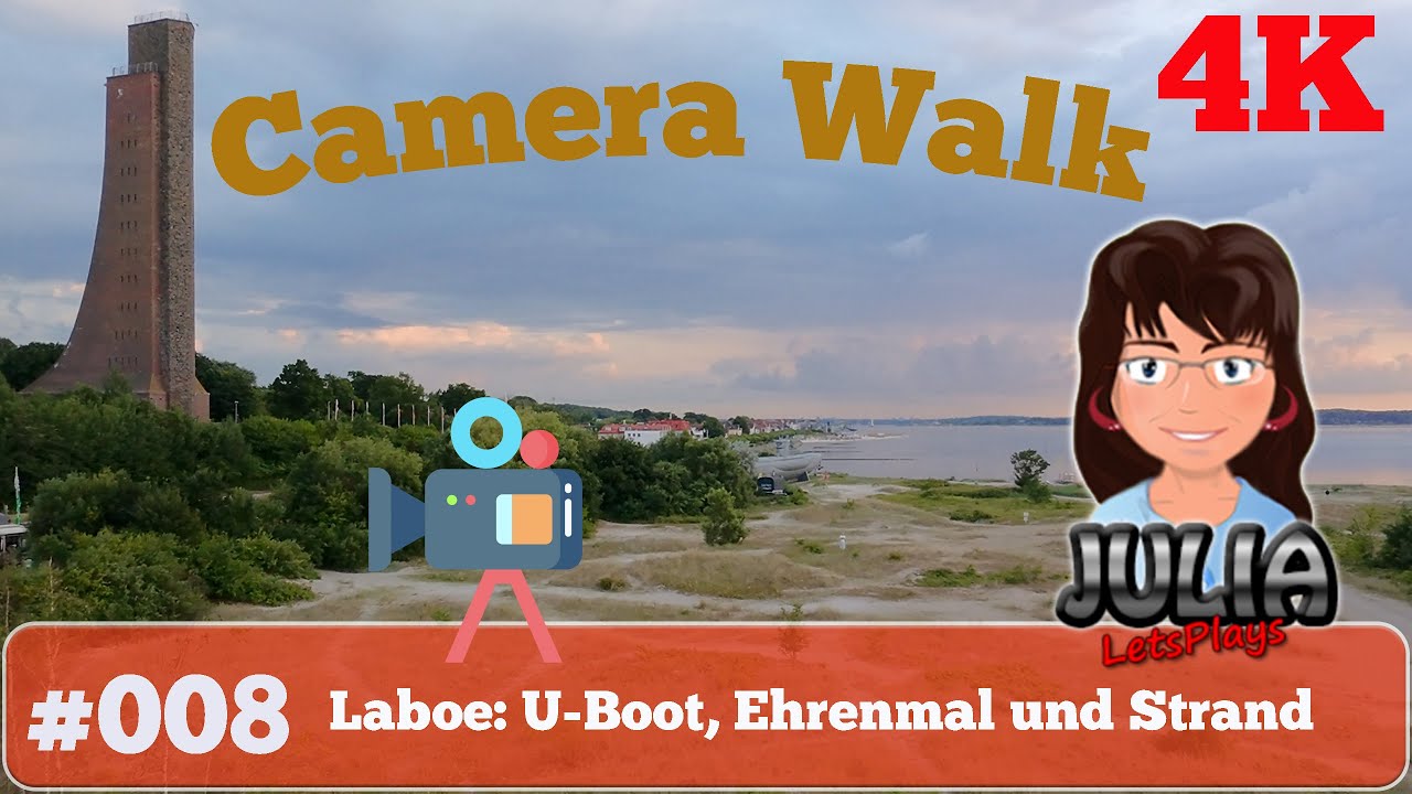 Laboe: U-Boot, Ehrenmal und Strand - Kamera-Walk #deutsch #008
