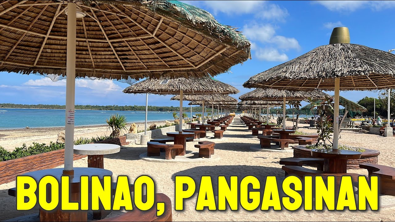 BOLINAO PANGASINAN Philippines | WALKING TOUR From Bolinao Public Market to El Pescador Beach Resort