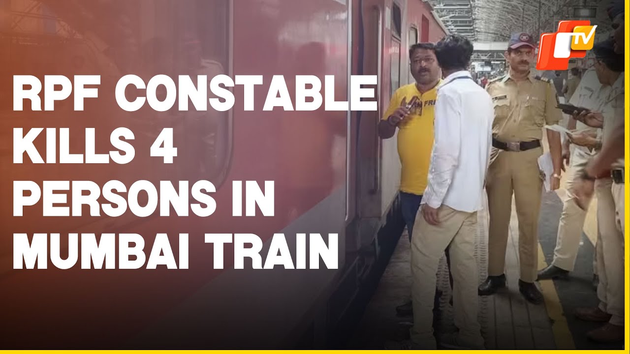 RPF Constable Opens Fire Killing 4 Persons Including ASI Inside Jaipur-Mumbai Train