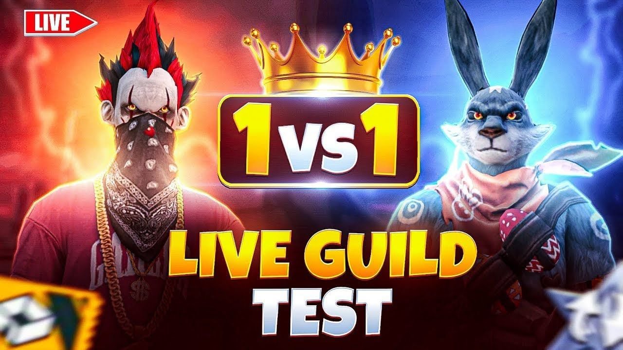 FF Guild Test Live Free Fire Live Guild Test  V Badge Guild Test Live
