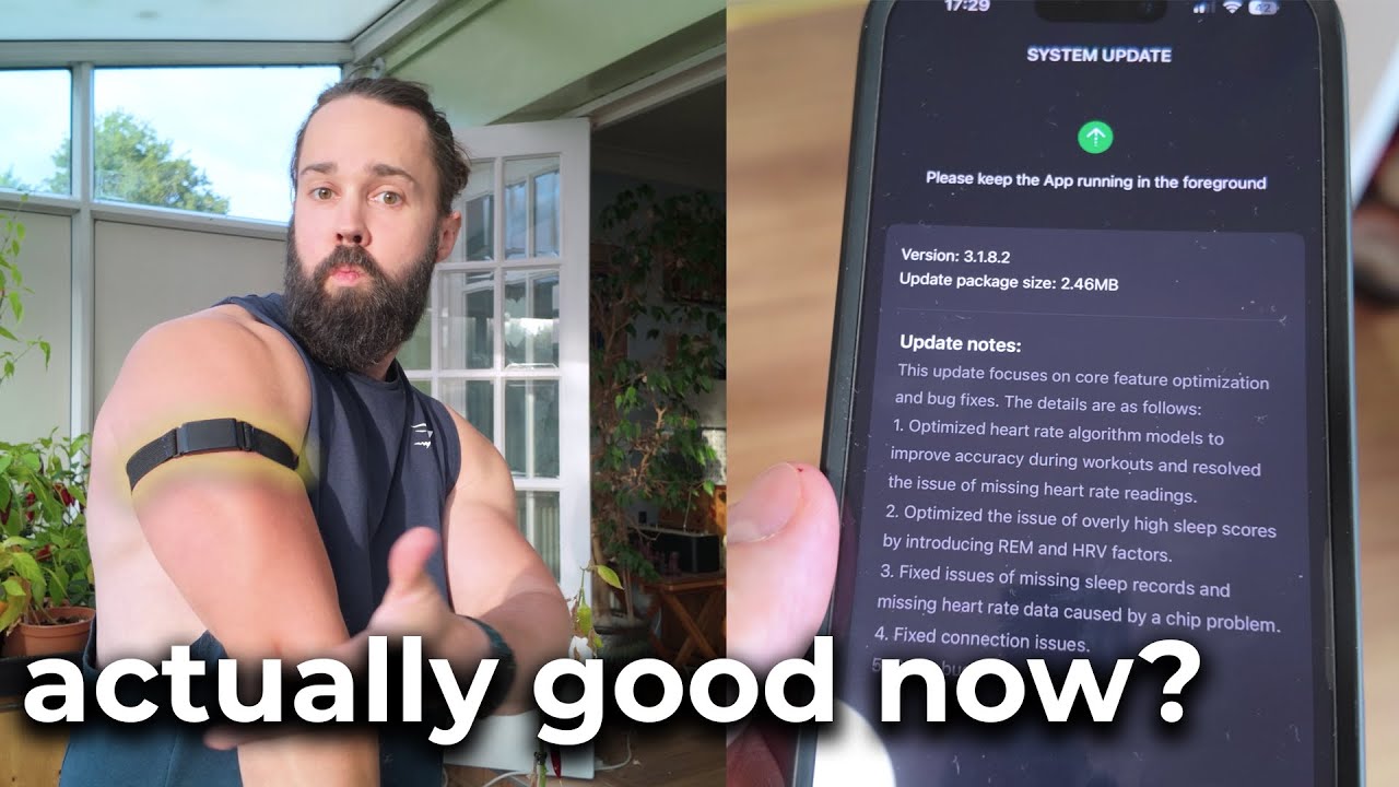 The Amazfit Helio Strap has an Update!
