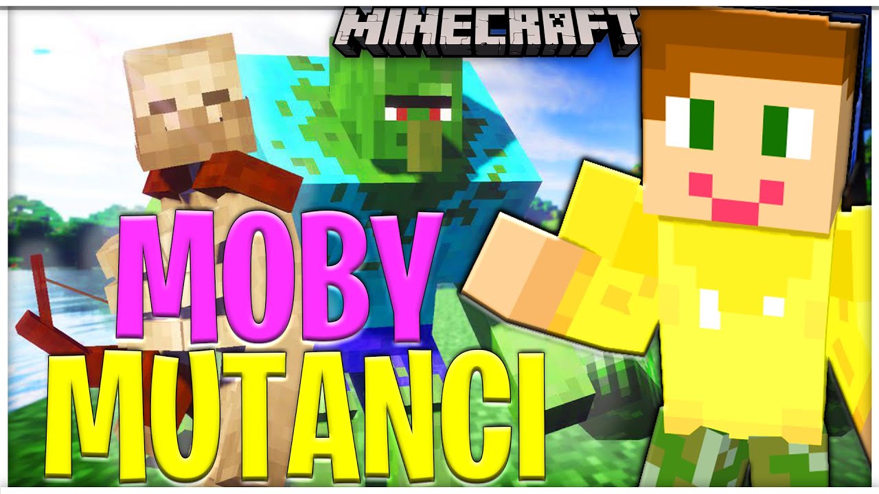 Moby Mutanci w MINECRAFT!  *1.20.2, 1.20.1* (Creeper, Enderman, Zombie)