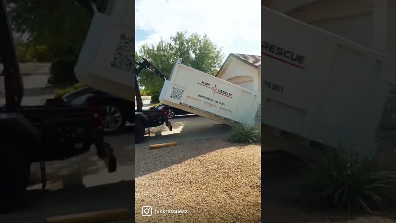 Junk Rescue 10 Yard Dumpster Rental