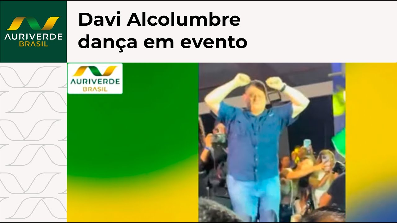 Davi Alcolumbre dança em evento de filiação política no Amapá
