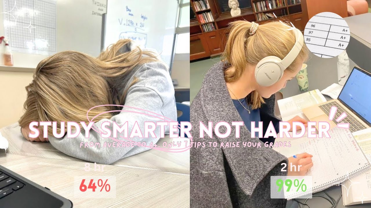 ‧˚ʚ ୨ৎ ₊ ⊹ 📚🙇‍♀️ This Is How You Actually Get Better Grades!! 🫶🏻 𝜗𝜚 ₊ ⊹ || 7 tips & advices 💗