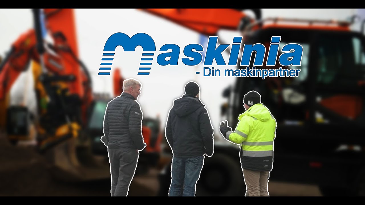 V&Auml;LKOMMEN TILL MASKINIA - DIN MASKINPARTNER